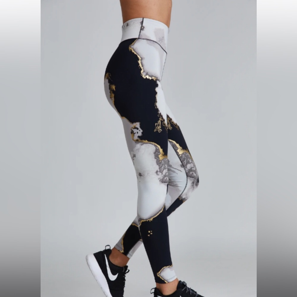 Noli Marble Leggings - XS